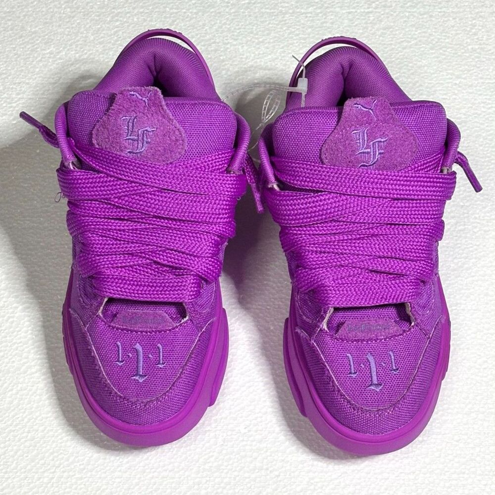 PUMA x LaMelo Ball LaFrance Butterfly Sneakers Women's 8.5 Purple Magenta Y2K
